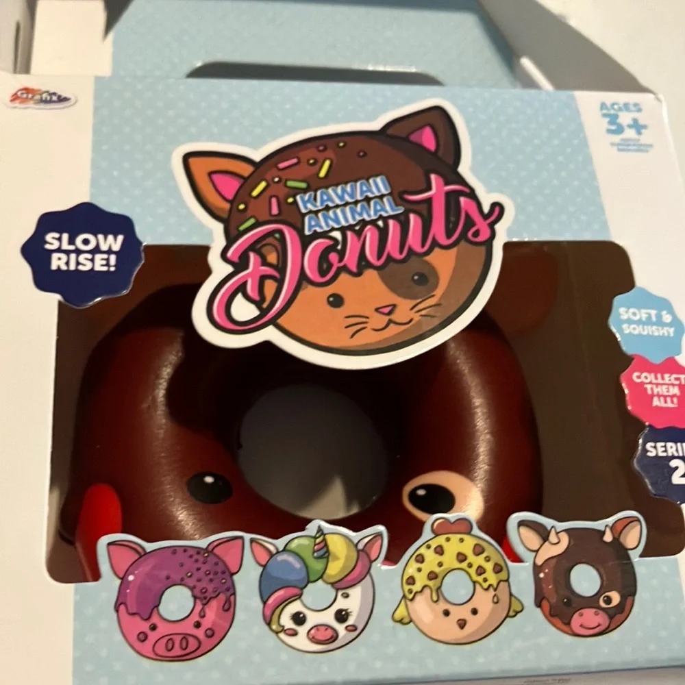 Animal Donuts Slow Rise Squishy‎ Sensory Toys Full Set Series 2